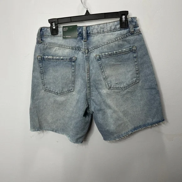 Wild fable nwt high rise Bermuda shorts - medium blue - Picture 2 of 4